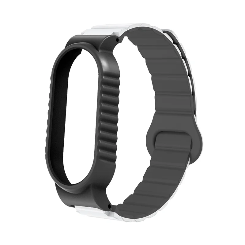 

12mm Magnetic Wristband For Xiaomi Band 9 9NFC Quick Release Lightweight Durable Soft Silicone Sport Smart Watch Strap Men Women