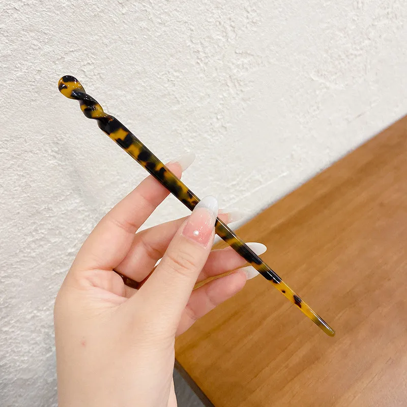 Spinka do włosów octanowa Klasyczny kolor Elegancki temperament Kulka Klips do włosów Modna spinka do włosów Akcesoria do włosów dla dziewczyn