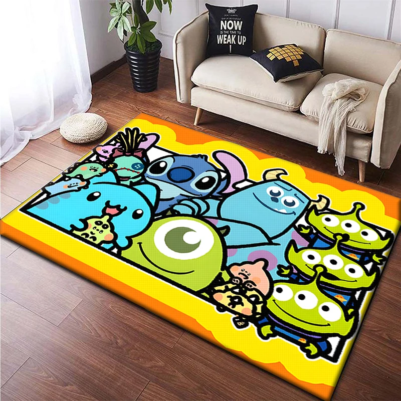 Sullivan and Big Eyes HD Printed Carpet for children,Living room Bedroom floor mat Kitchen mat Children's Bedroom Mat decorate