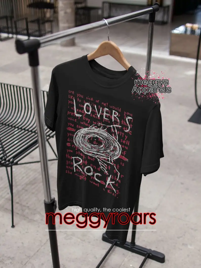 Limited  TV GIRL  Lovers Rock Tshirt  Not Allowed Tshirt  Cigarettes out the Window Tshirt  T-Shirt  Cotton Tee