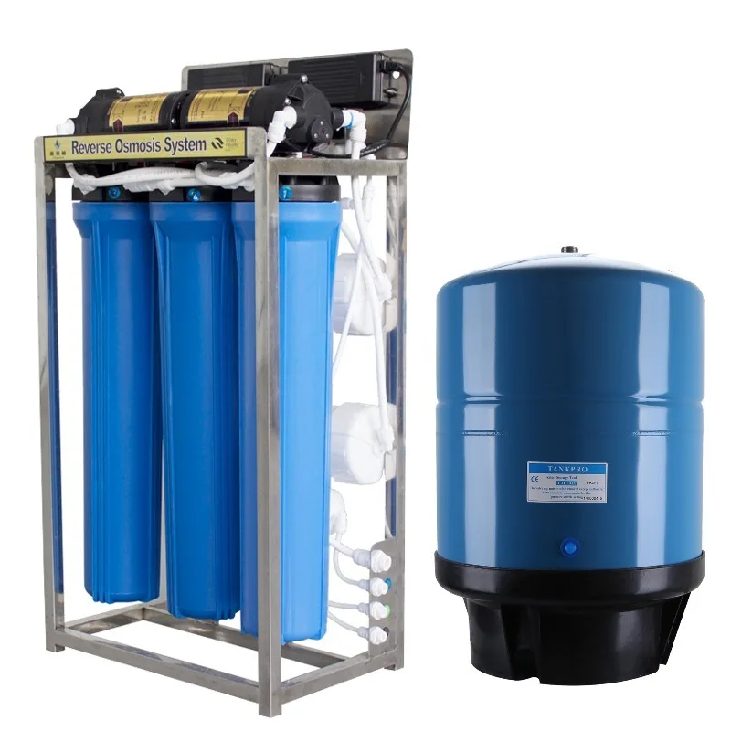 Auto Flush 1200gpd Reverse Osmosis Water Filter Machine for Commercial Use Water Purifier