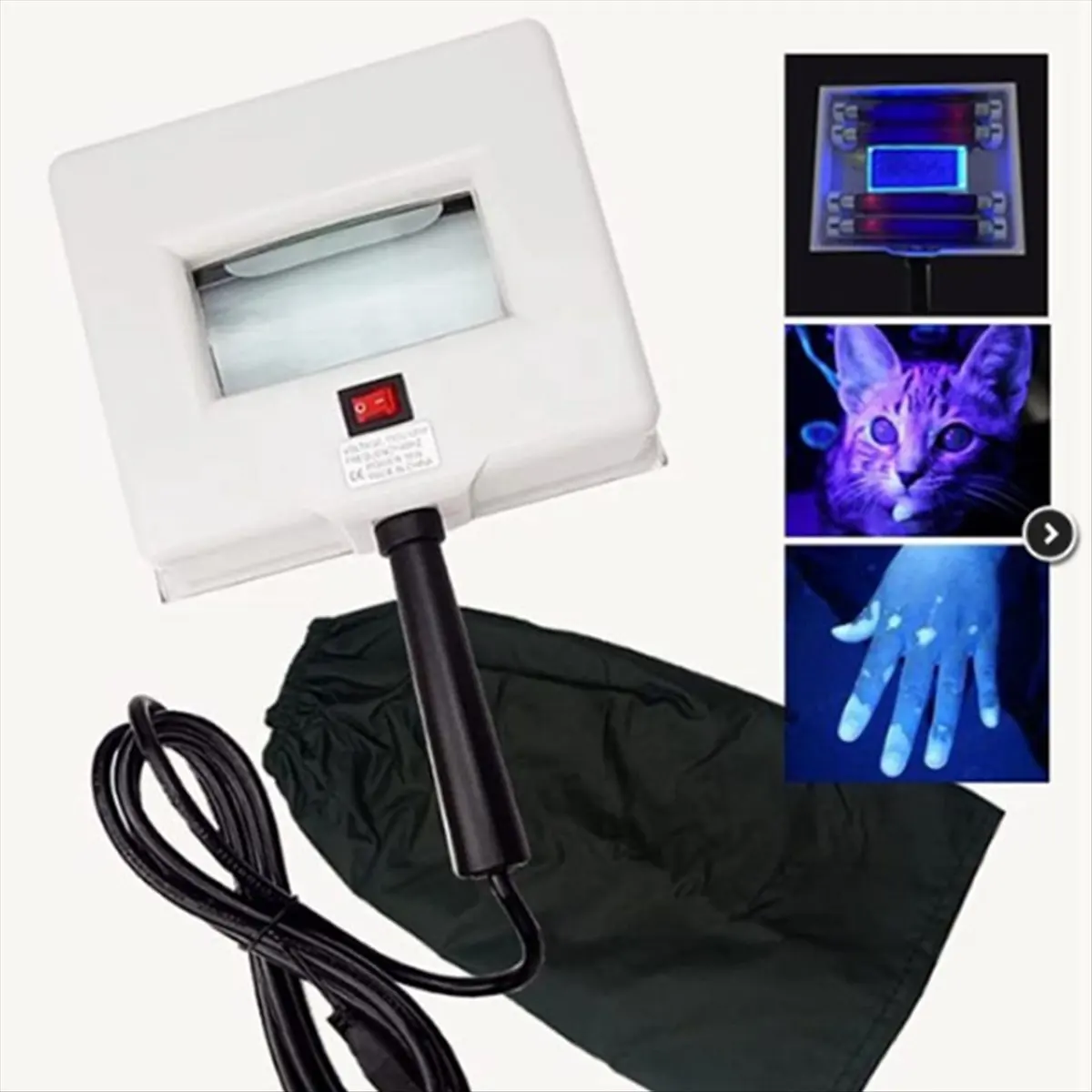 [828 SALE]Professional Lamp Skin UV Analyzer Wood Lamp Skin Test Machine Beauty Machines Skin Diagnostic Device (EU)