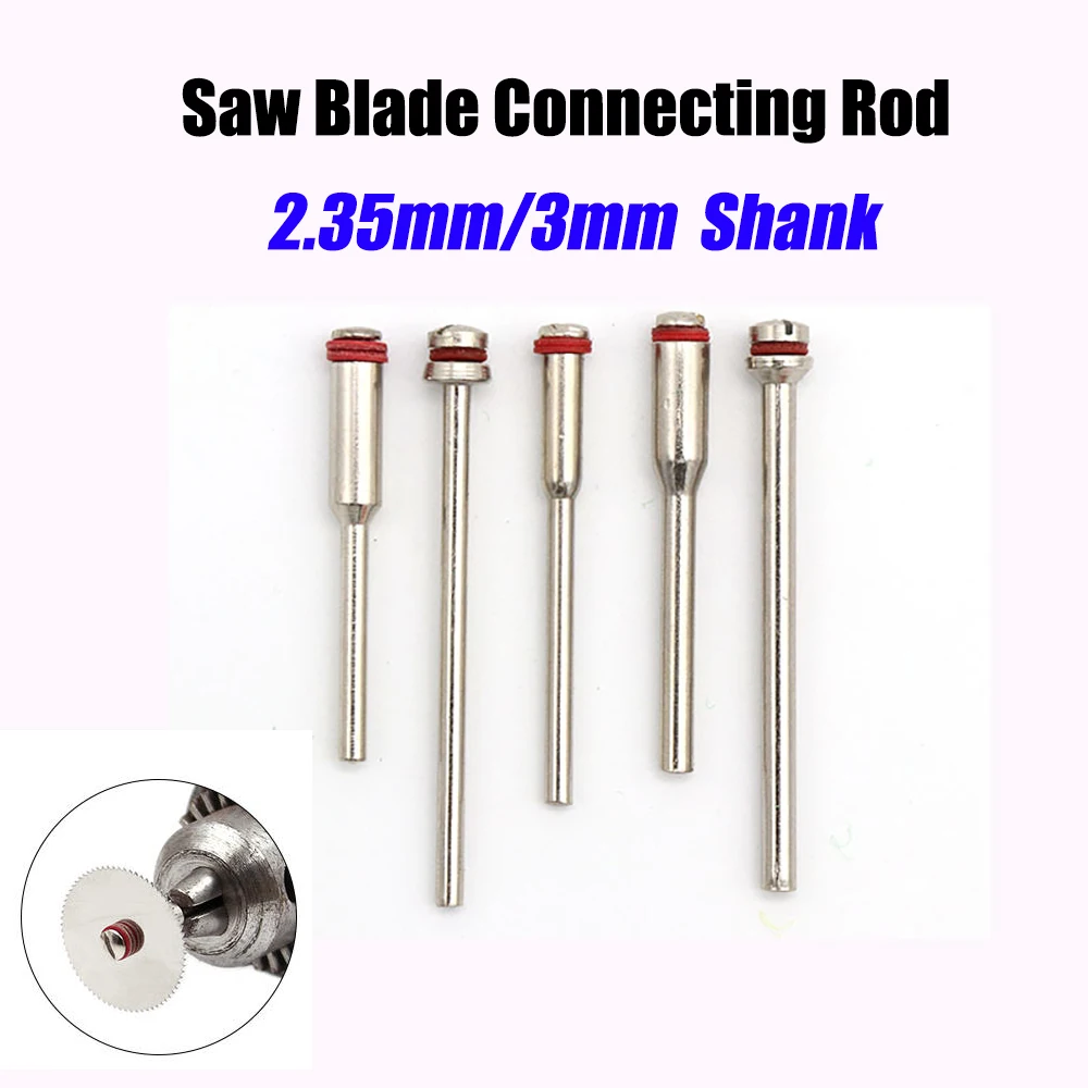 

5/10Pcs Dremel Accessories 2.35/3mm Shank Miniature Clamping Connecting Lever Polishing Wheel Screw Mandrel Cutting Wheel Holder