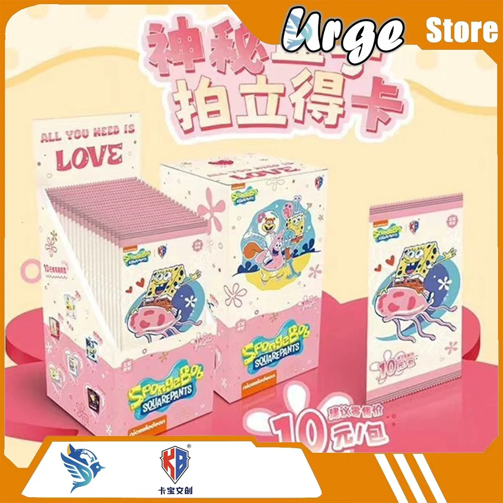 

KABAO SpongeBob SquarePants: Mystery Box Vol. 1 - Polaroid-Style Cards 10Yuan Pack Mini Collectible Cards Official Genuine Gifts