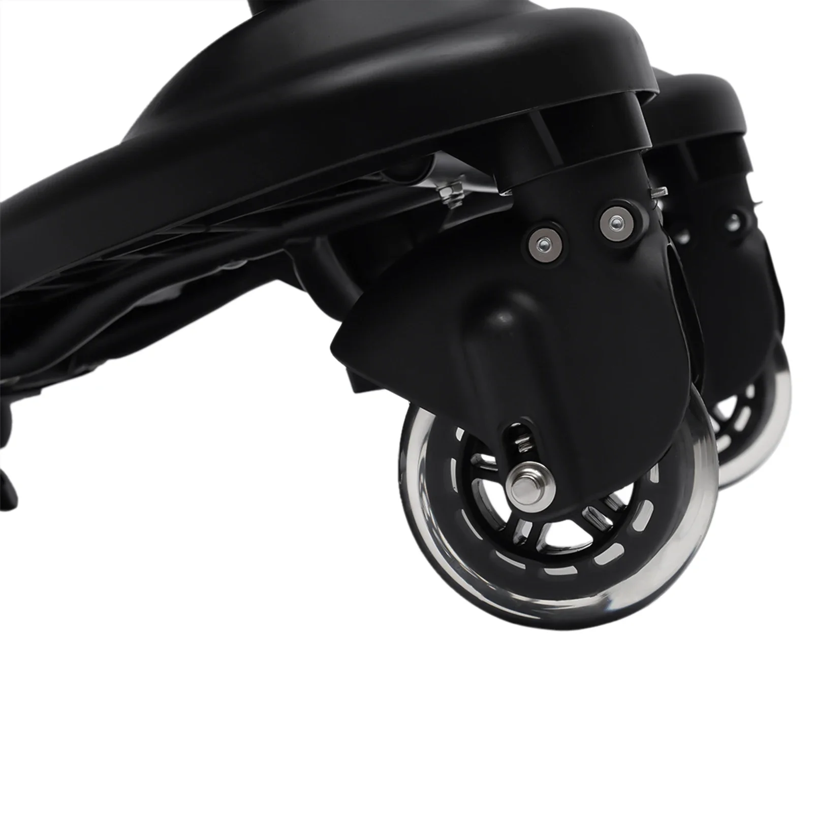 Non-Slip Stroller Standing Boar,Rider Stroller Attachment,Universal Stroller Board,Board Buggy Wheeled Board+Seat, Max Load 25kg