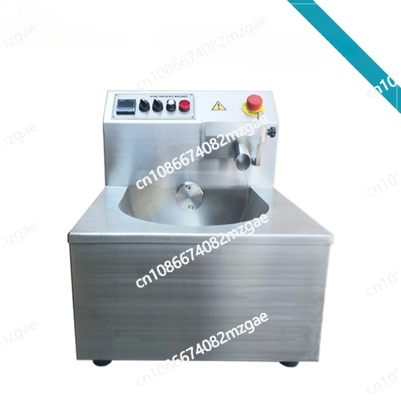 

Continuous Small Chocolate Melting Machine With Vibration Table For Chocolate Tempering, Melting And Covering Machine