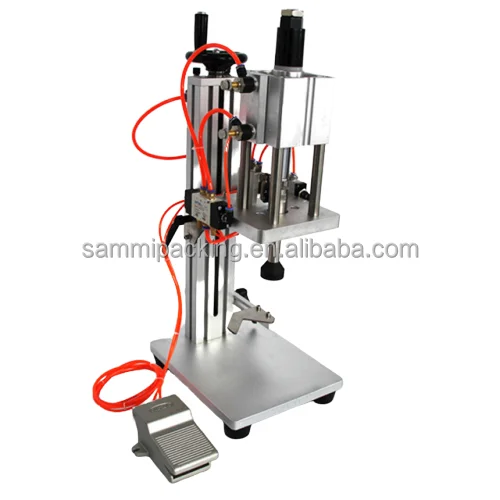 High Quality Perfume Collar Cap Closing Machine Aluminium Cap Pressing Machine SM-180