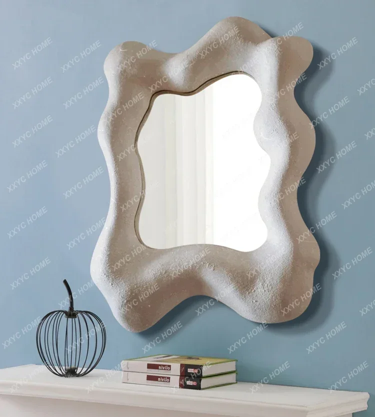

irregular bathroom mirror design cosmetic mirror creative special-shaped restaurant decorative mirror