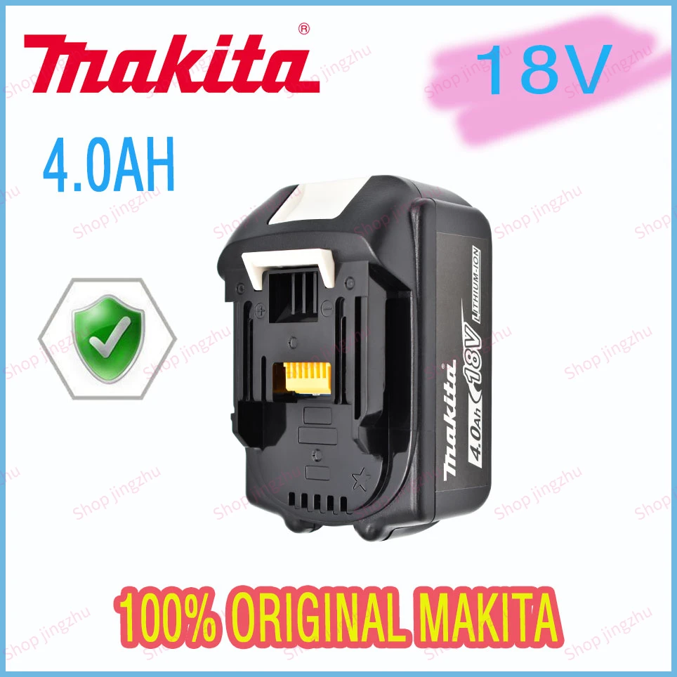 

Makita 100%Original 18V 4.0AH 5.0AH 6.0AH Rechargeable Power Tools Battery with LED Li-ion Replacement LXT BL1860B BL1860 BL1850