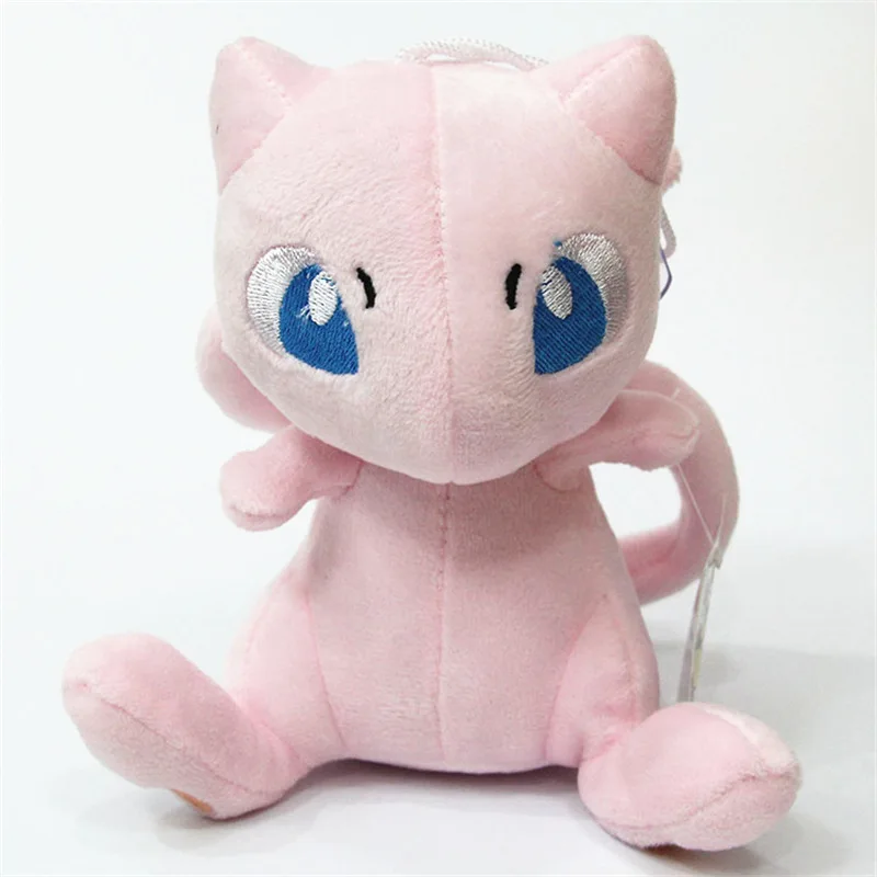 16cm Mew Plush Toy Pokemon Peluche Stuffed Doll Elf Cartoon Image Gifts for Kids