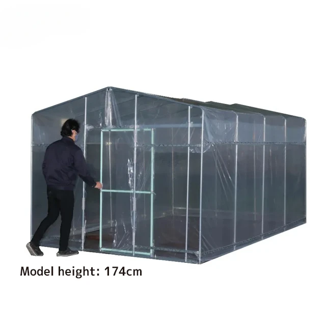 Professional grade plastic small botanical home garden greenhouse