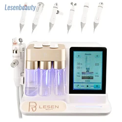 Lesenbeauty 6 IN 1 Hydra Dermabrasion Facial Machine Professional Machine Hidrifting Peeling Hydrofacial Machine with 9 language