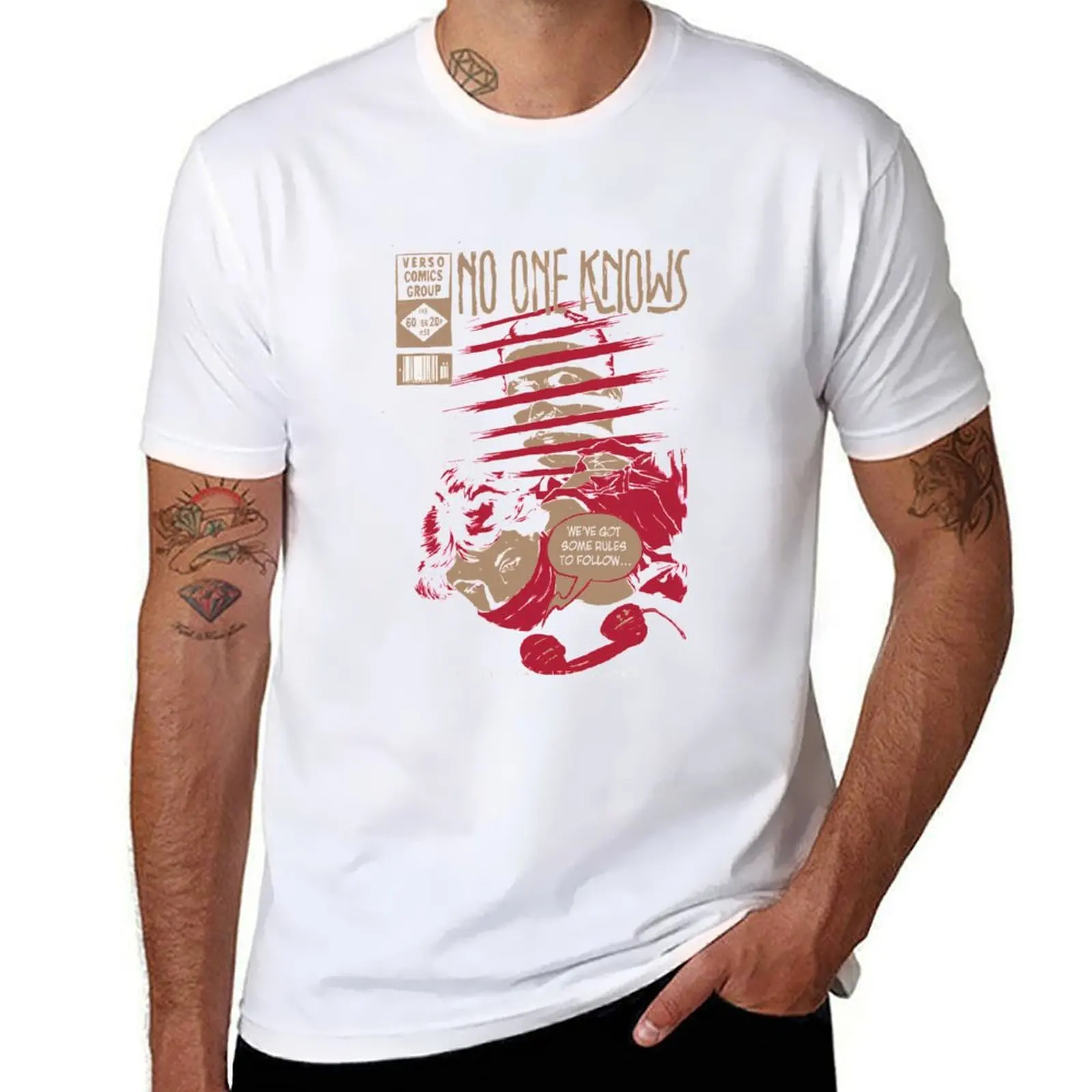 

At Last The Secret To Queens Of The Stone Age Is Revealed T-Shirt funny t shirts dark humor t shirts for man cotton soft T-Shirt