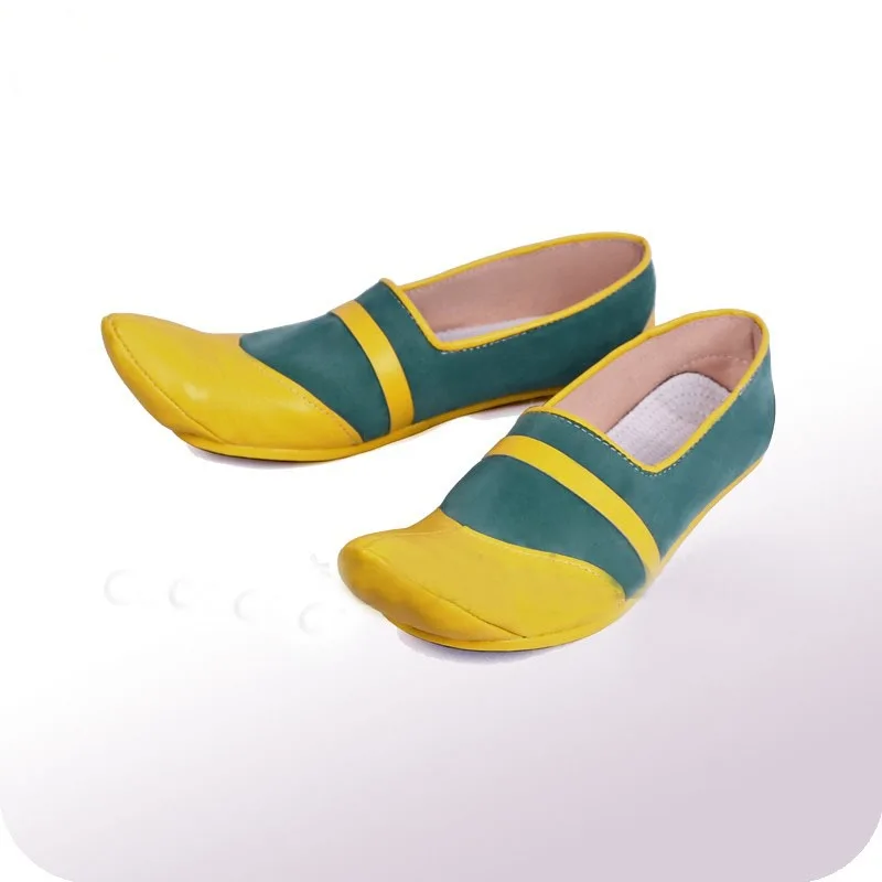 여성 링크 코스프레 신발 게임 액세서리 코스프레 소품 할로윈 카니발 부츠 PU 가죽 신발 맞춤 제작