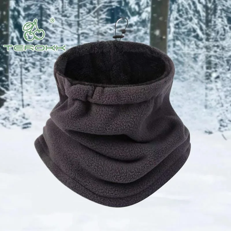 

Зимняя мотоциклетная теплая маска для мужчин и женщин, флисовая шея, уличная теплая ветрозащитная шарф, походная Балаклава, велосипедная маска для лица