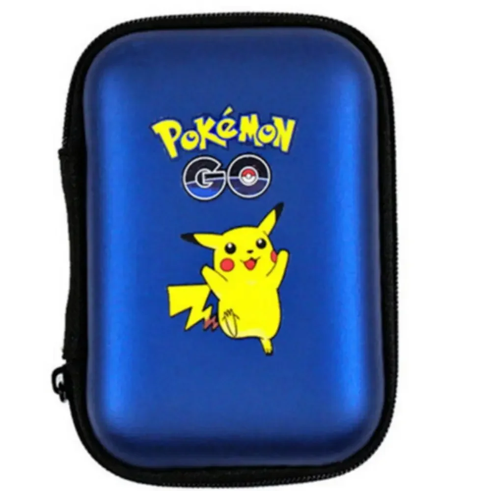 Pokemon Pikachu Game Card Storage Bag Cartoon Figure Portable Collect Trading Card Protection Box Binder Kids Gifts Toys