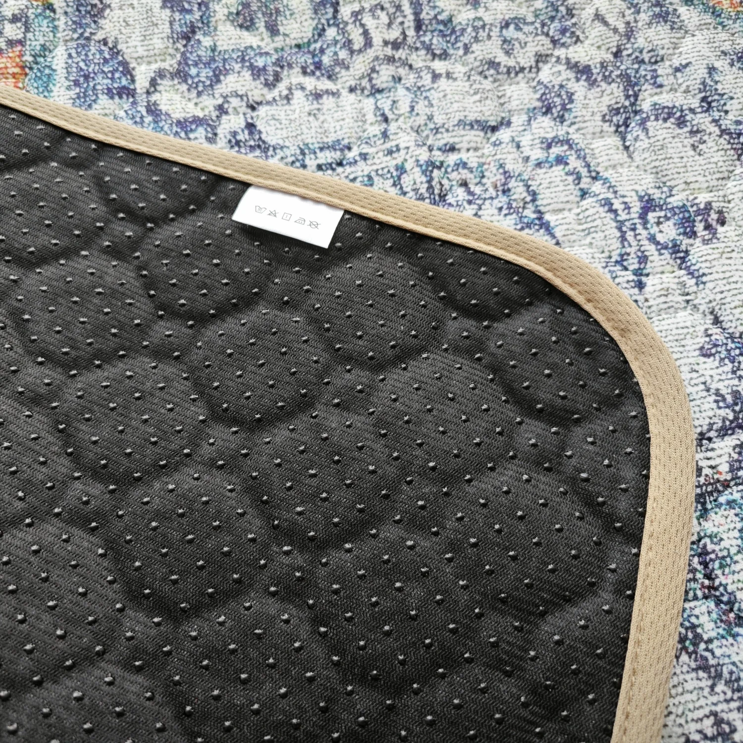 2pc Bohemian Pee Pad for Pet Dogs Cats，46.8x35“ Reusable Puppy Pads Super Absorbent Leakproof Dog Training Pads, winter