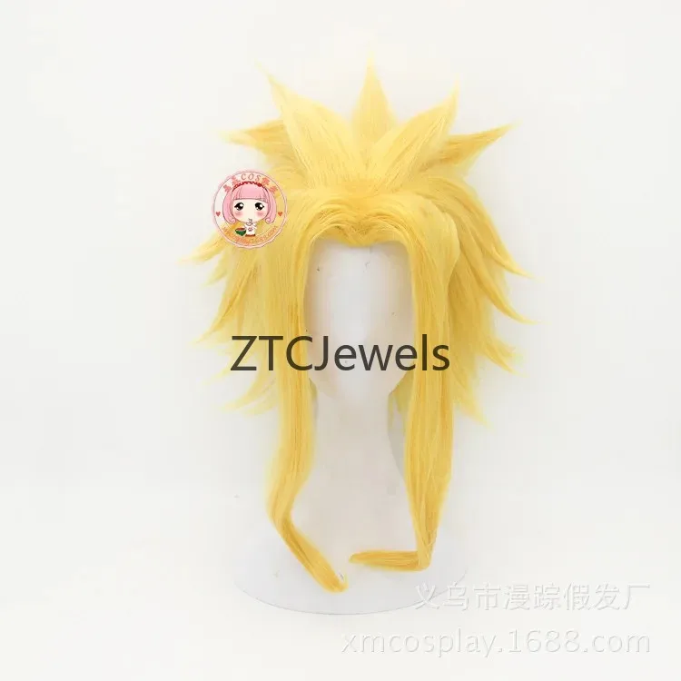 My Hero Academia All Might Cosplay Wig Yellow Spiky Heat Resistant Synthetic Hair Wig for Cosplay - view 3
