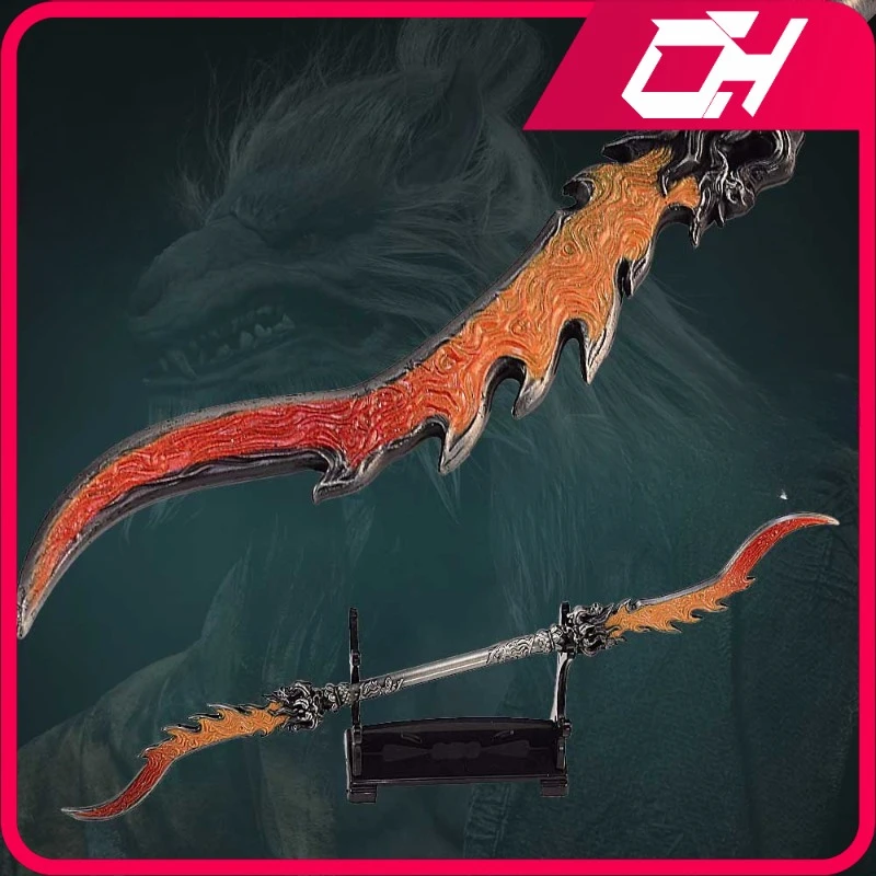 

26cm Redtide Black Myth: WuKong Guangzhi Weapon Game Peripheral Metal Weapon Model Ornament Craft Collections Toy Gifts for Kid
