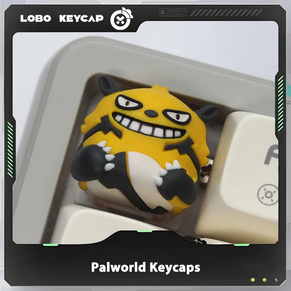 Palworld Keycaps Hand-made Resin Keycap Mechanical Keyboard Keycaps Cute Personalized Customized Gaming Accessories Gift