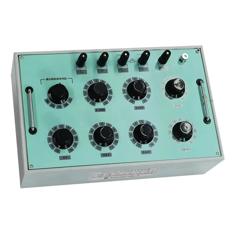 

Hot saleHVHIPOT GDJD-1D+ Earth Resistance Meter Calibrator Grounding Resistance Tester Calibration Device