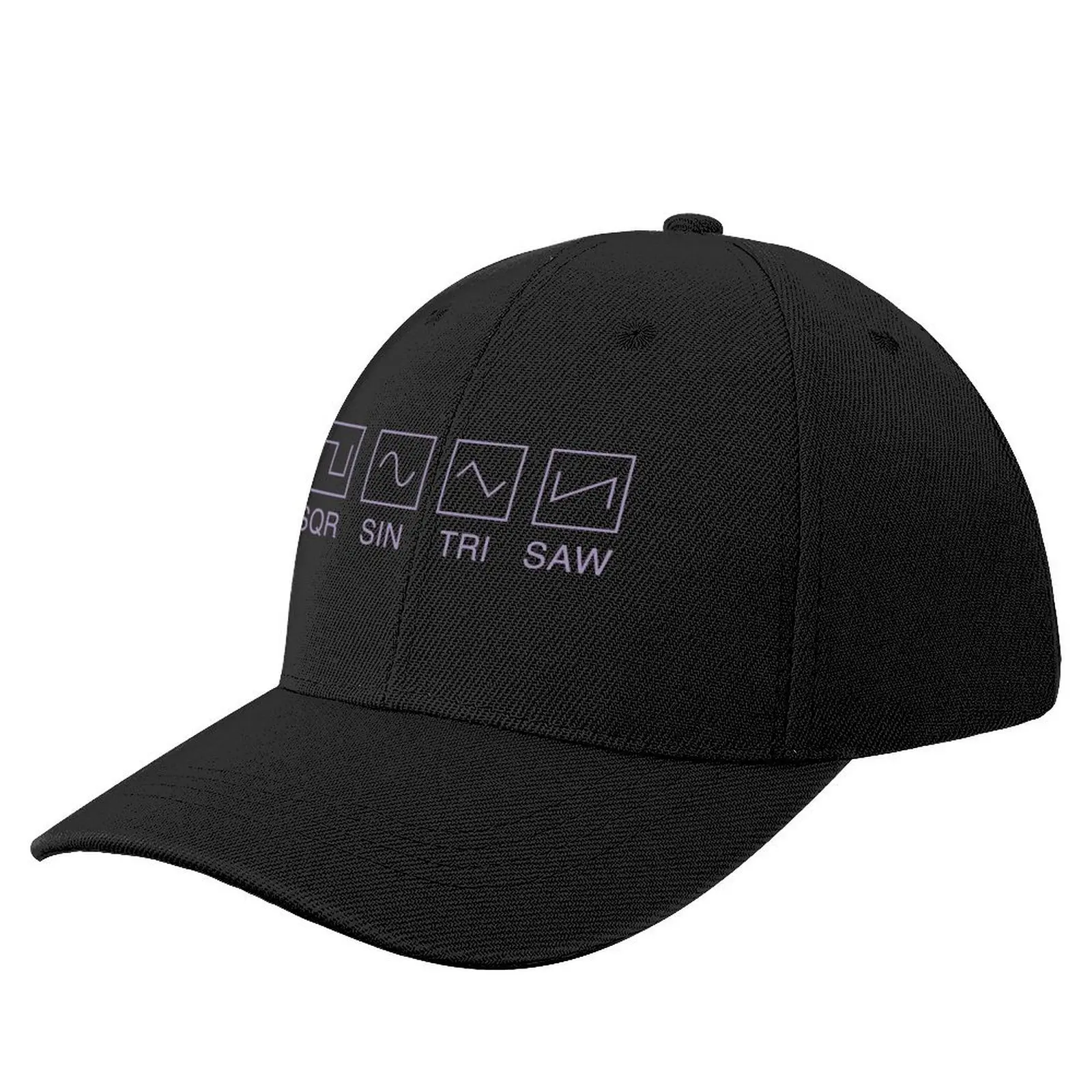 Synthesizer Waveforms for Electronic Musician Baseball Cap Ball Cap hard hat Sunhat Beach Men Hats Women's