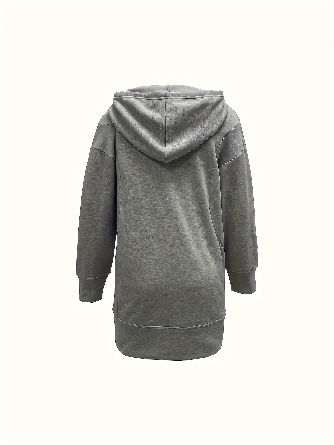 Women's Casual Sweatshirt with Kangaroo Pocket and Drawstring Waist - Comfortable and Stylish Sweatshirt for Everyday Wear Dress