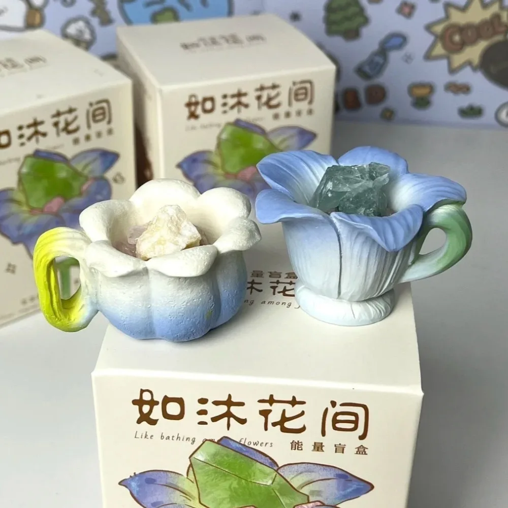 

Ru Mu Hua Jian Energy Series Crystal Blind Box Виниловая плюшевая игрушка Украшение Mystery Box Кукла Рюкзак Подвеска Сюрприз Подарок для девочки