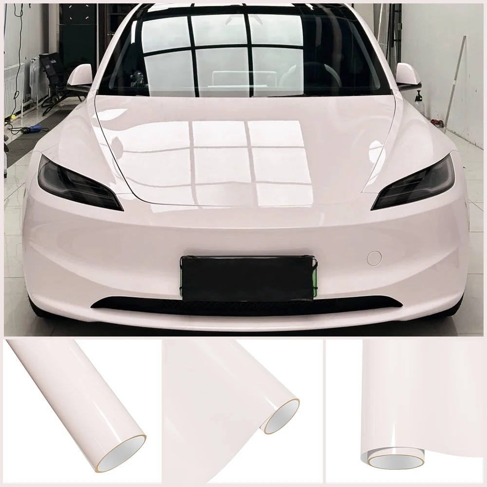 

0.5m/0.9m Premium Platinum Mary Kay Pink PET Wrapping Vinyl Film TPU PPF Auto Paint Protective Films Car Exterior Accessories