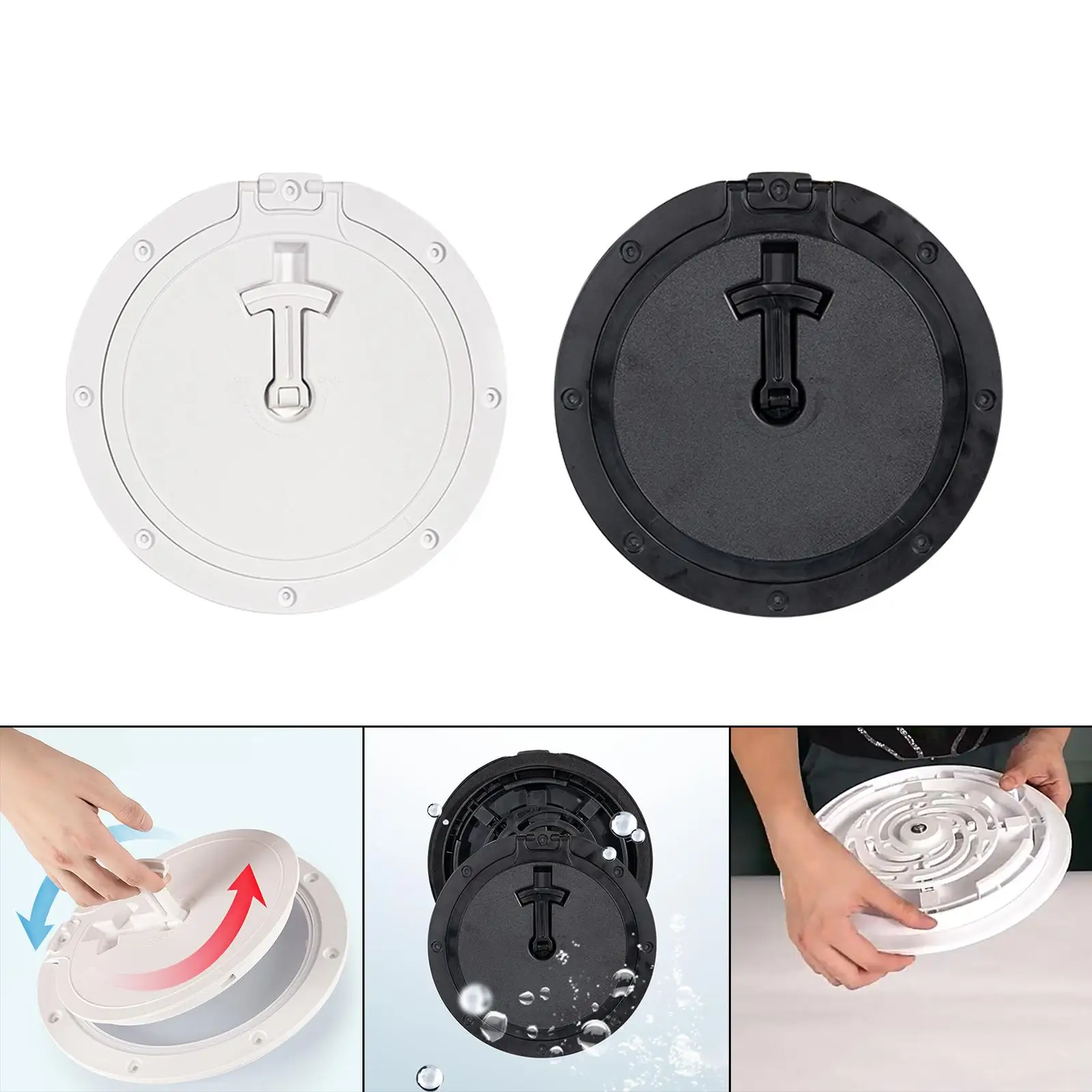 Access Cover Twist Deck Plate Round Waterproof for Marine