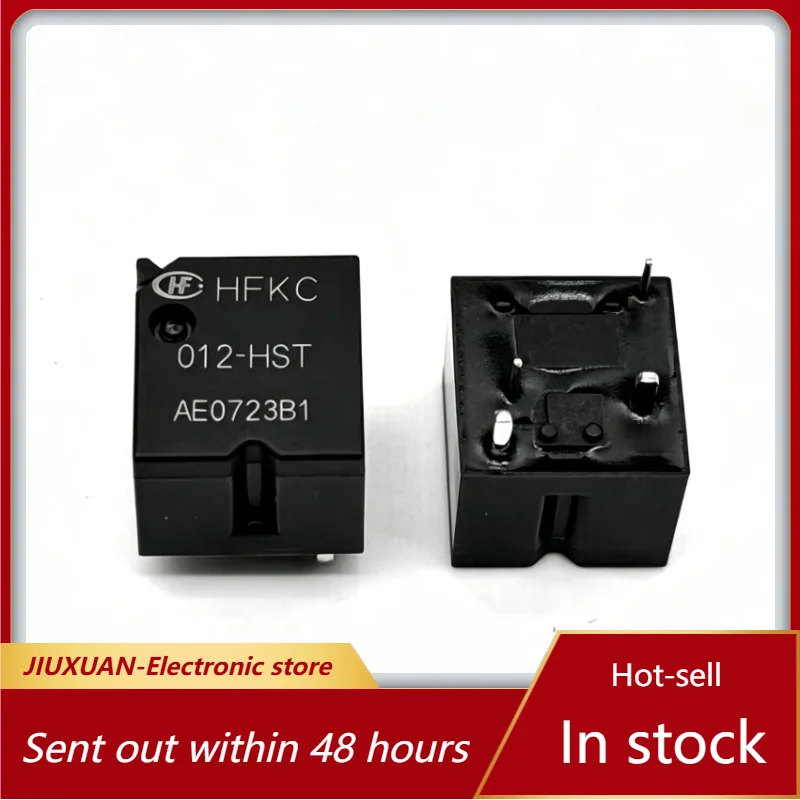 New 1pcs/lot HFKC 012-HST 12VDC 30A SPST-NO High Temp Solder Resistant Car BCM Control Relay