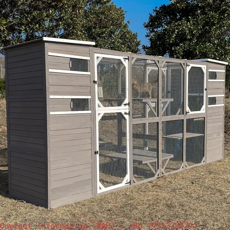 

【Best-selling】Outdoor catio enclosure, weatherproof, attaches to window, for multiple cats, easy assembly
