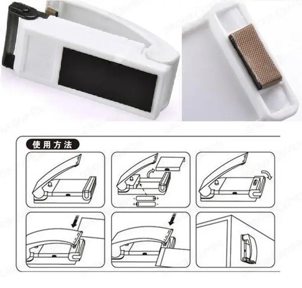 크리 에이 티브 미니 열 씰링 기계 실러 임펄스 실러 씰 기계 폴리 식품 비닐 봉투 실러 편지지 사무 용품