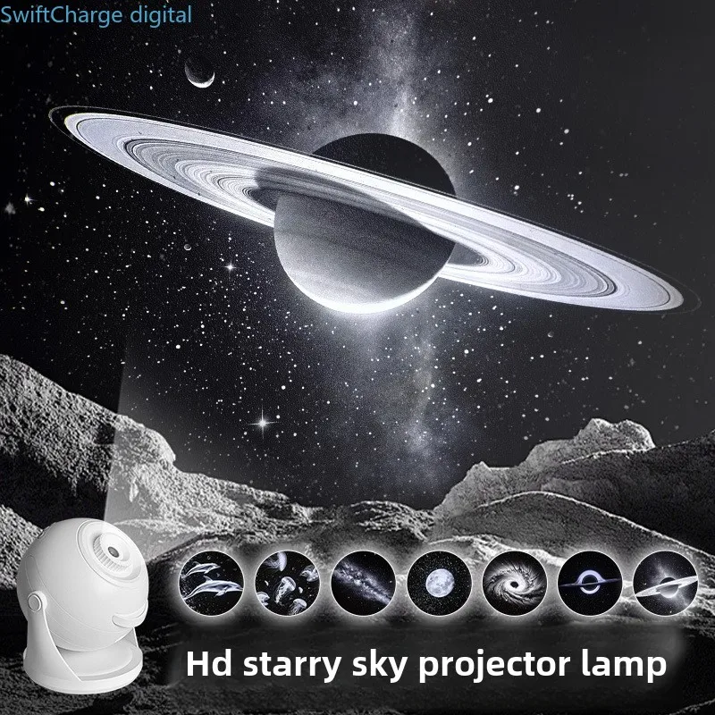 Starry Sky Projector Starry Sky Projection Lamp Bedroom Sleep Room Nightlight Atmosphere Light Birthday Gift