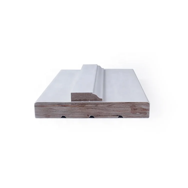 White Gesso Primed Finger Joint Radiata Pine Chinese Fir LVL Wooden Combo Door Frame Door Jamb Stop Window Reveal Frame Sill