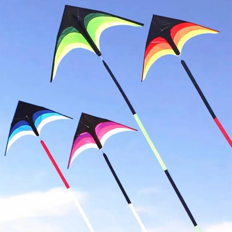 free shipping delta kites flying toys for children outdoor sports windsurf papalotes cometas grandes gel blaster stunt kite fun