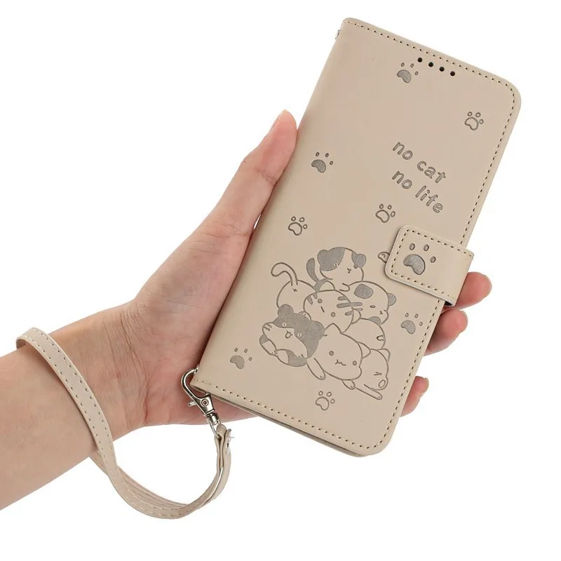 Cute Cat Flip Case …