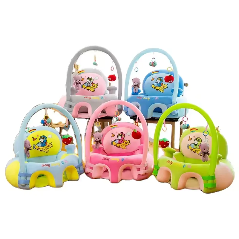 

Baby Safety Seat Animal Shaped Floor Seat Learning Sitting Sofa Support Chair Plush Pillow Pad Baby Comfort Toys Home Sofa