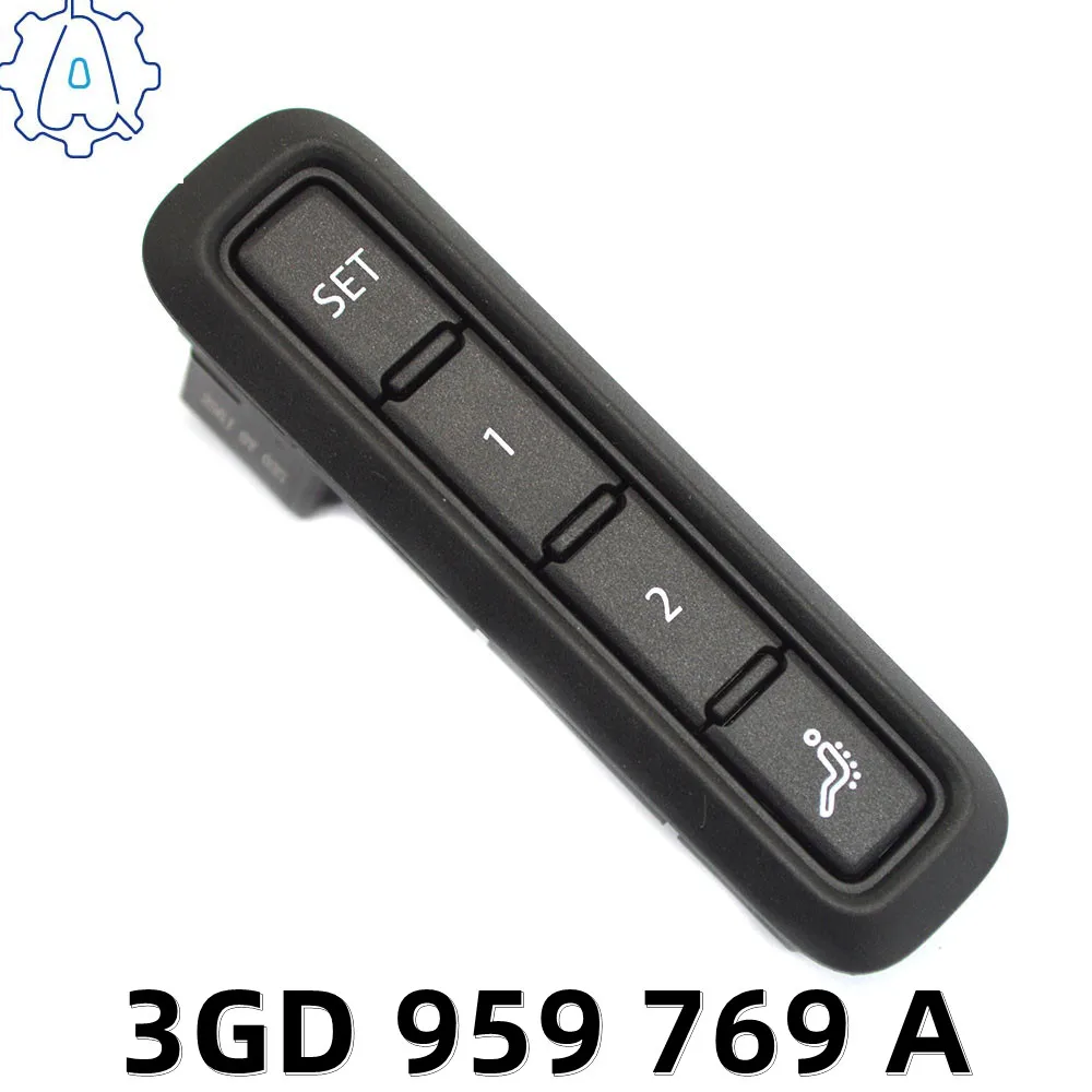 3GD 959 769 A 3GD959769A Driver's seat adjustment memory switch button, suitable for VW Passat B8 Arteon