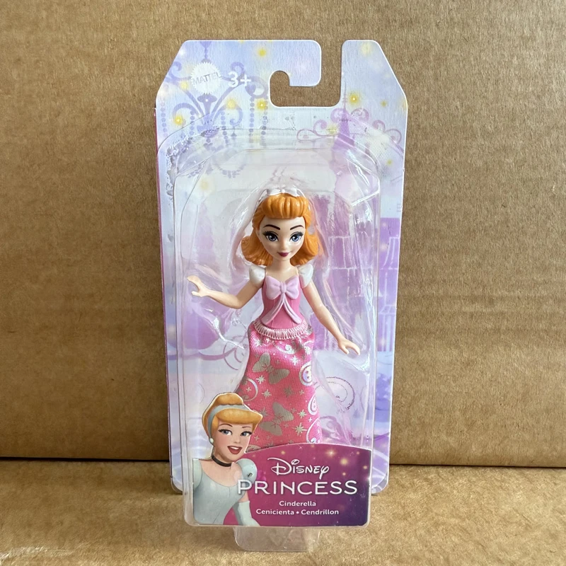 Original Disney Princess Mini Princess Snow White Moanna Merida Elsa Anna Miniature Dolls for Girls Christmas Gifts HPL55 Toys
