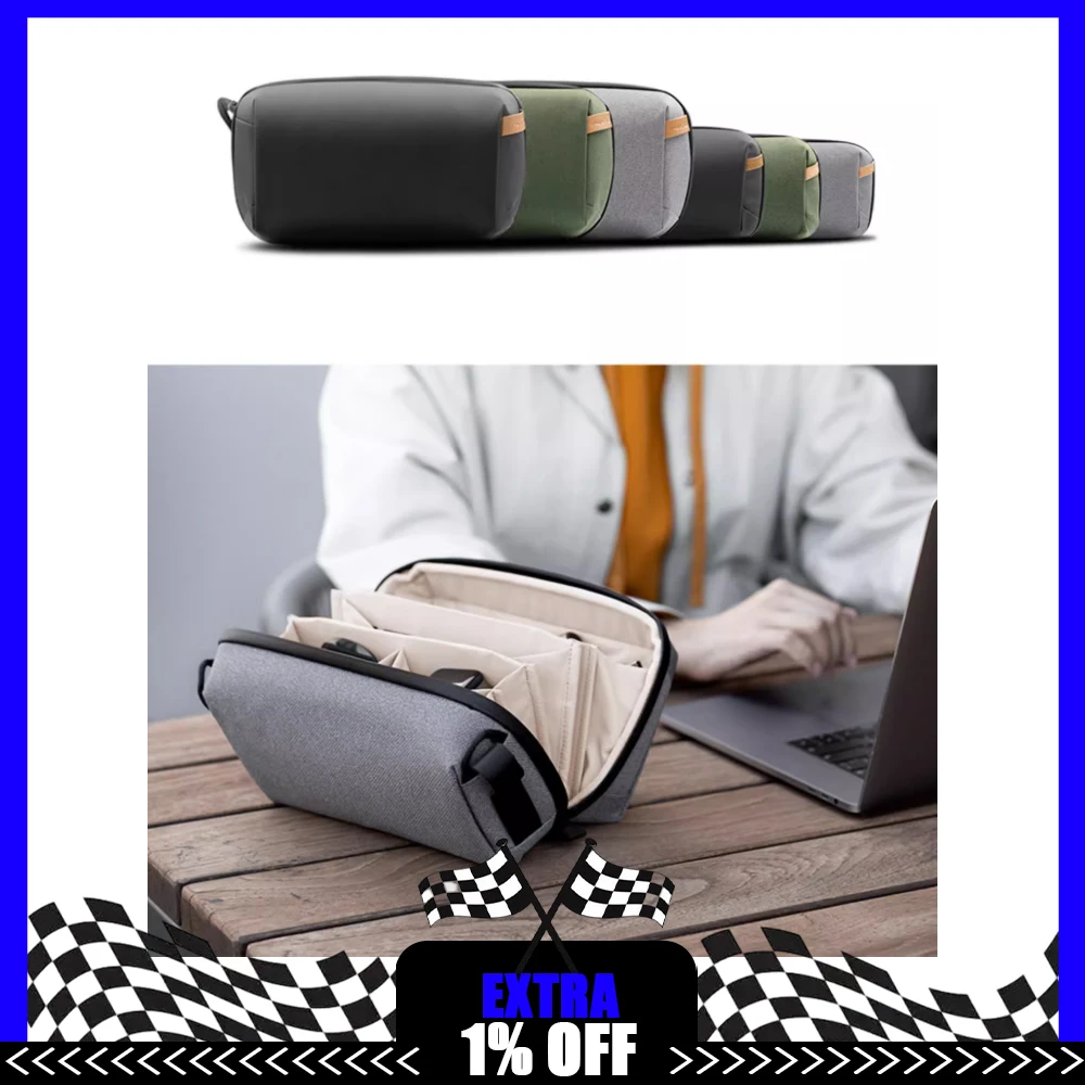 

PGYTECH Tech аксессуары сумка водонепроницаемый небольшой органайзер для электроники сумка технический органайзер чехол для кабелей, телефонных батарей