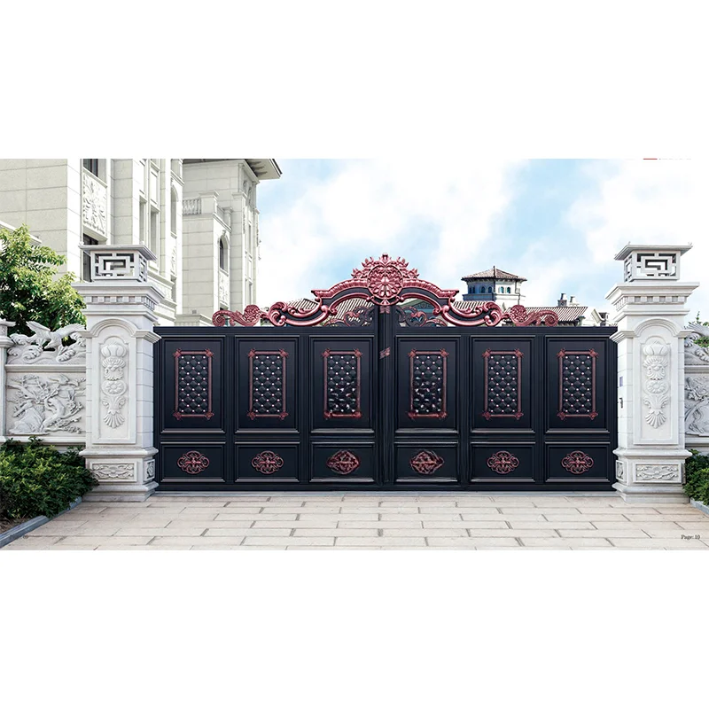 

# Hot China High Quality Supplier Luxury Design Metal Door, With Facial Recognition Access Control System