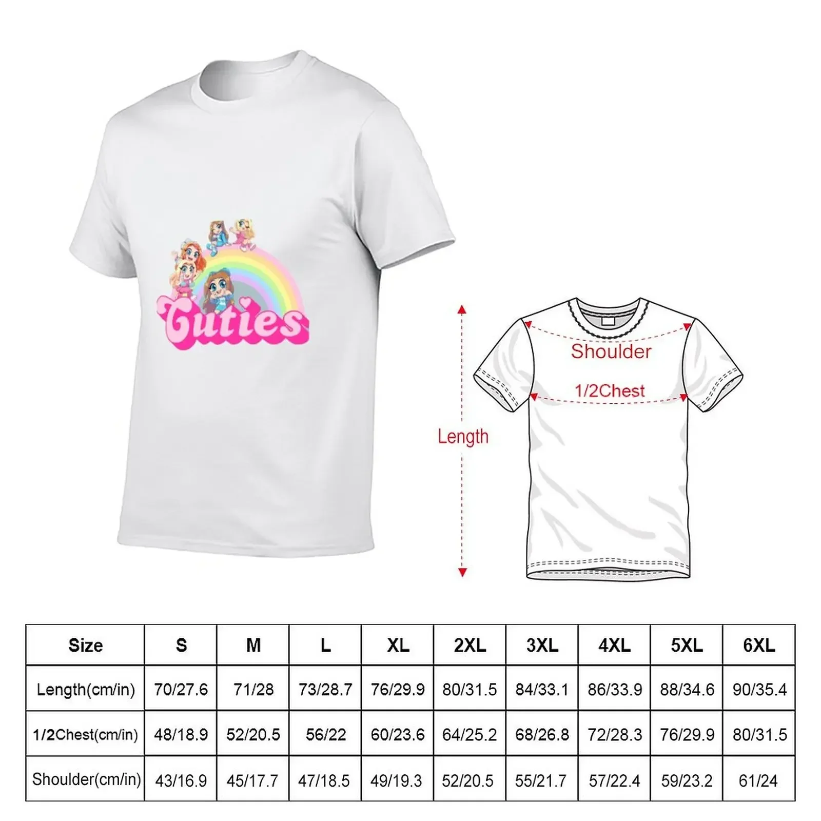 Mackenzie Turner Hey Cuties T-Shirt graphic shirts plus size clothes vintage sports fans mens graphic t-shirts hip hop