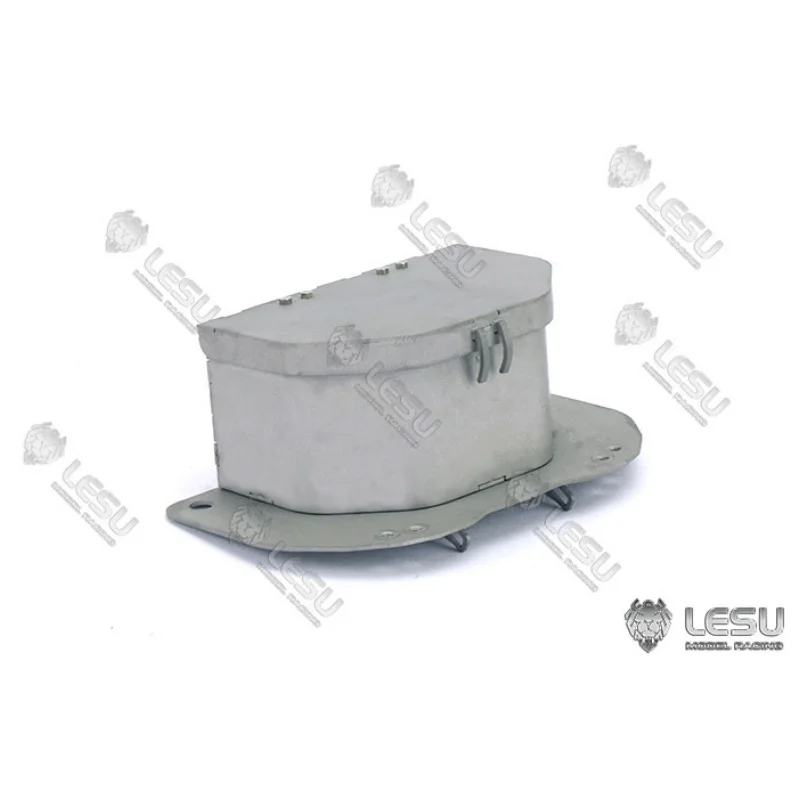 LESU 1/14 Hydraulischer Kleiner Gabelstapler Edelstahl-Schweißwerkzeugkasten RD-A0007-G LKW DIY Zubehör Spielzeug – Detail 3
