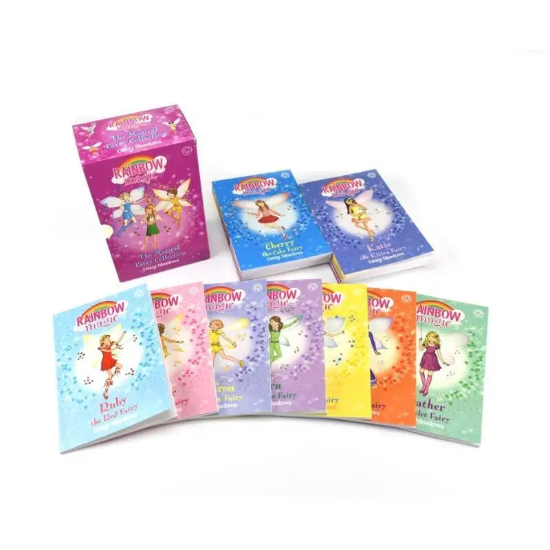 21Pcs/Set Rainbow Magic English Graded Reading Level 1-3 Children Interesting Storybook Girls Picture Book