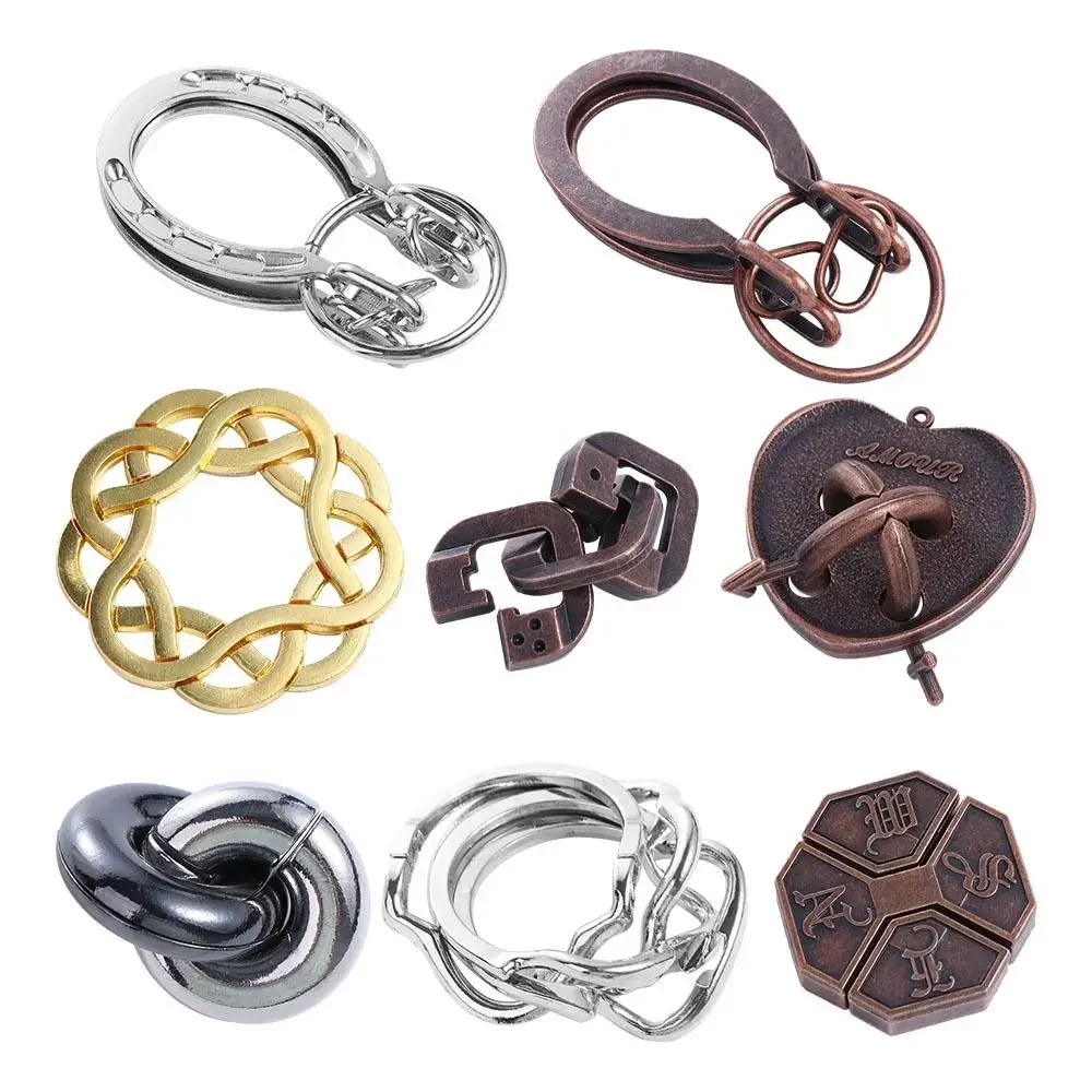 

Game Blocks Intelligence For Children Adults Metal Wire Puzzle Puzzles Game Luban Lock Puzzle Metal Brain Teaser