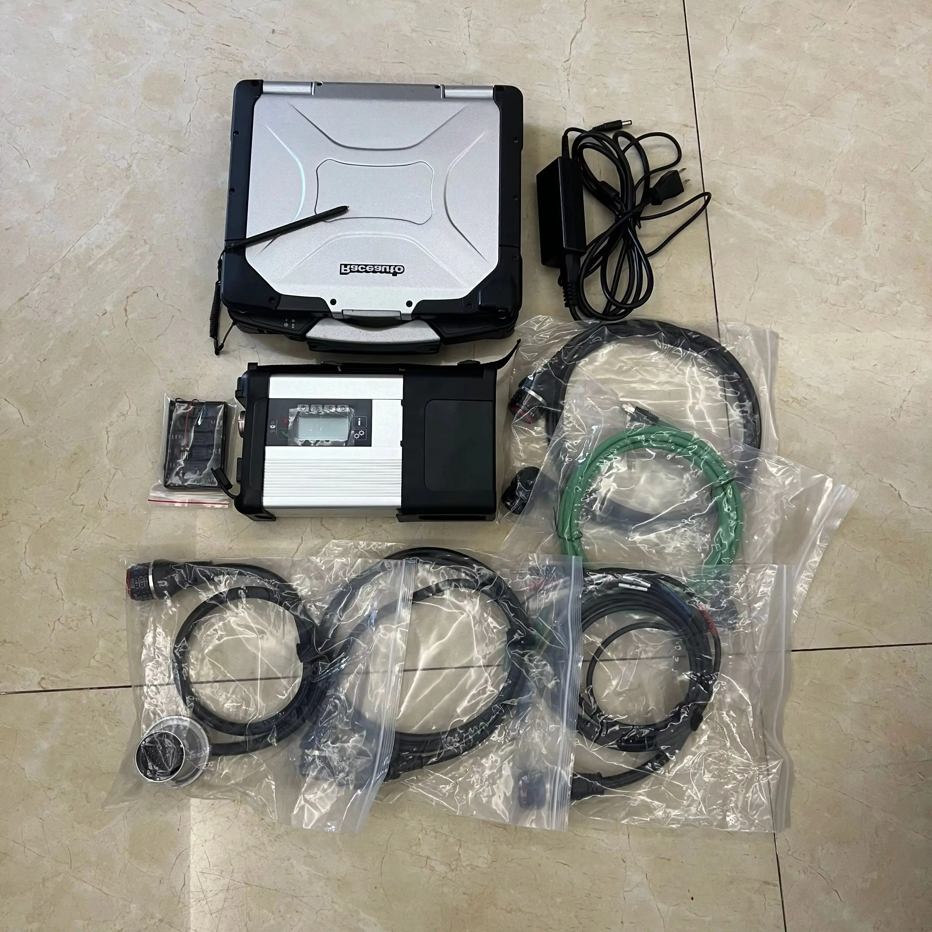top new arrival mb sd c5 hdd 2026.09v+ mb star sd connect c5 multiplexer+ toughbook cf-31 diagnostic pc cf31 ready to work