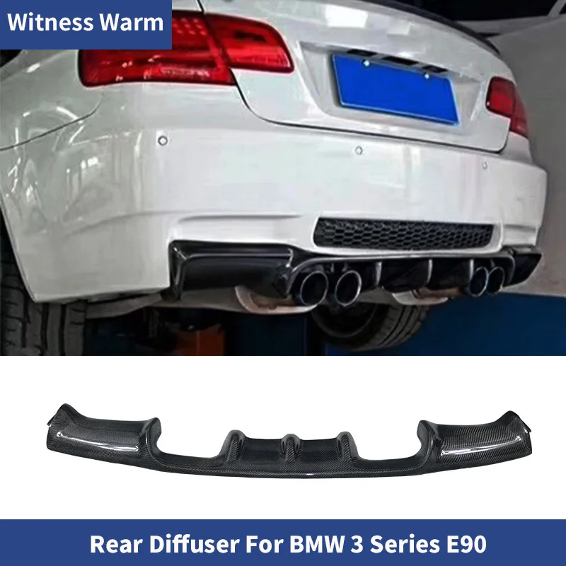 Car Modification Rear Bumper Diffuser Lip Spoiler for Bmw E90 Refit M3 Sedan 2005~2012