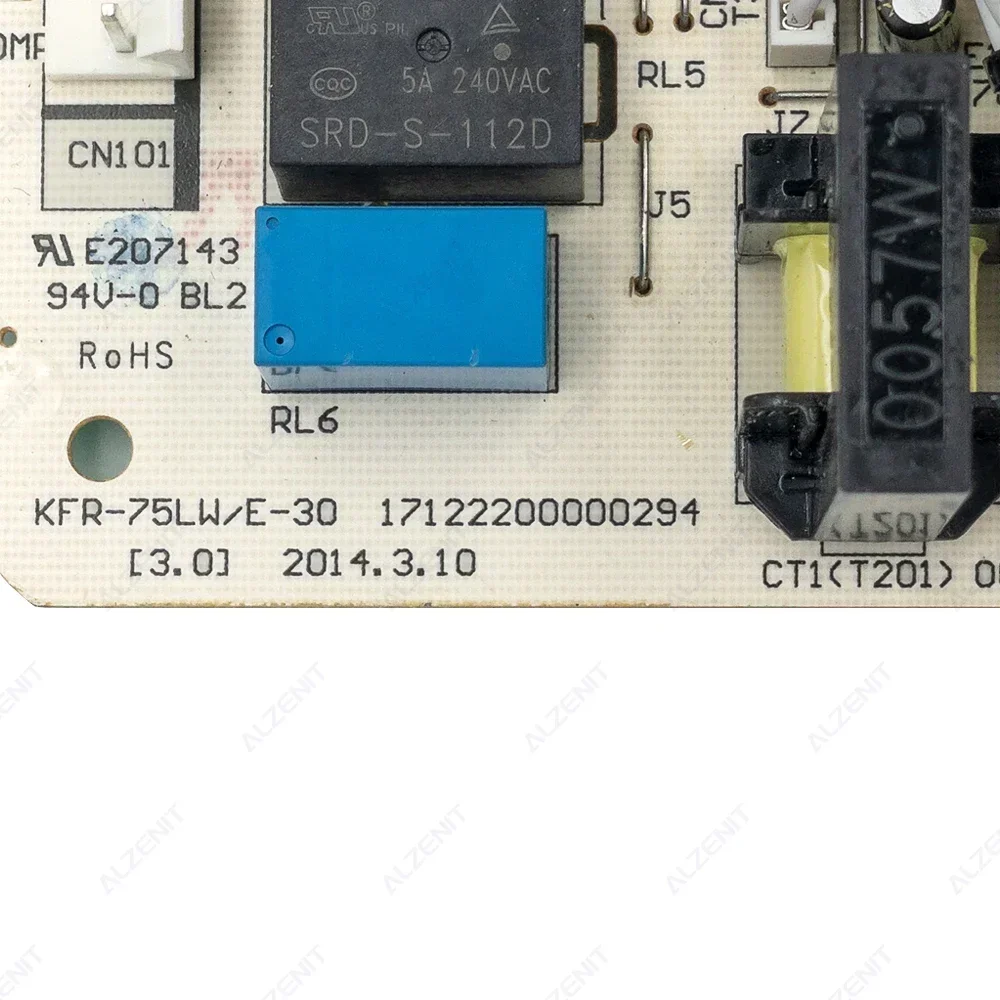 New Control Board KFR-75LW/E-30 For Midea KFR-120W/S-511Q Air Conditioner Outdoor Unit Circuit PCB Conditioning Parts