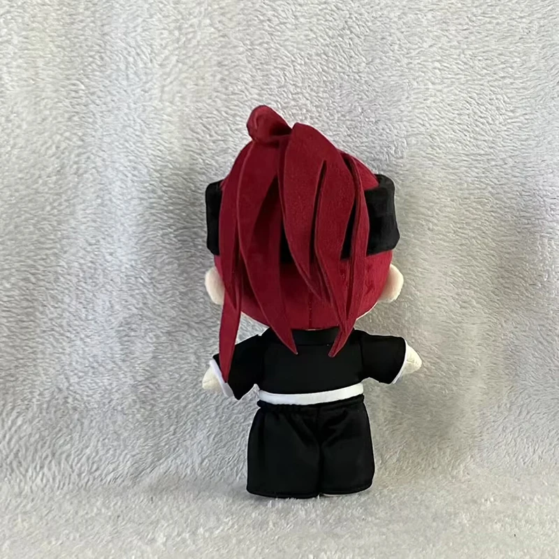 20cm Abarai Renji Plush Doll Soft Stuffed Cartoon Anime Soft Plush Toys Bleach Abarai Dolls Aizen Sousuke Fan Holiday Gift